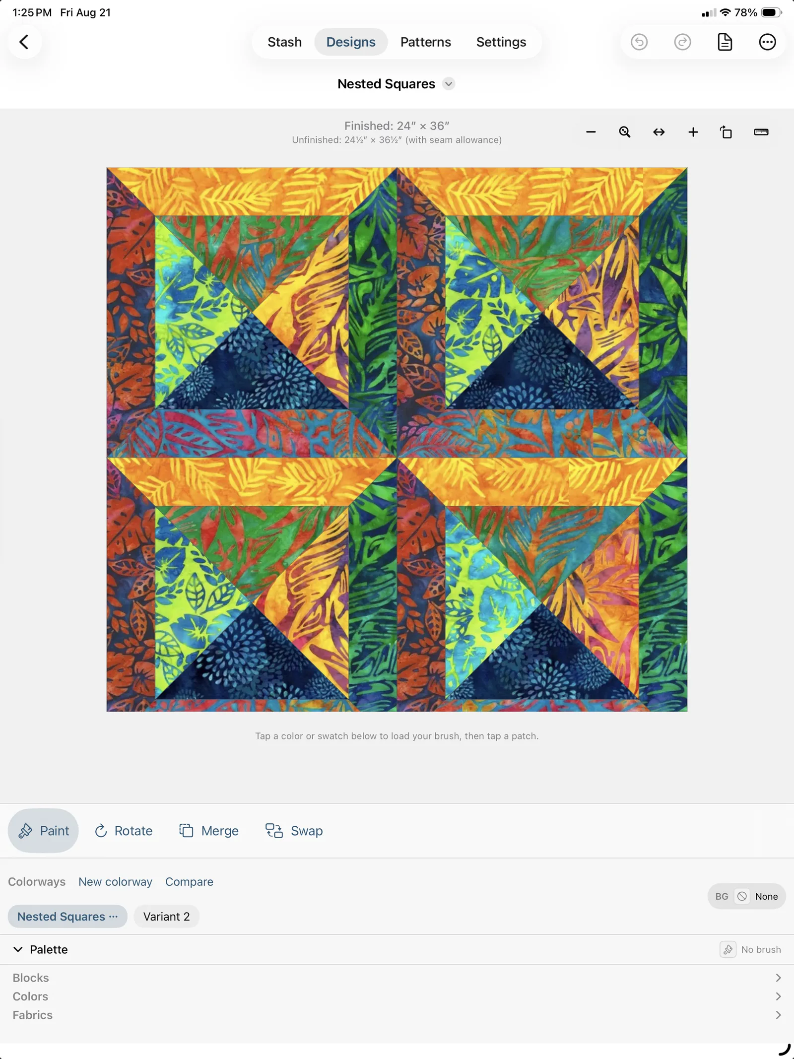 The canvas zoom cluster